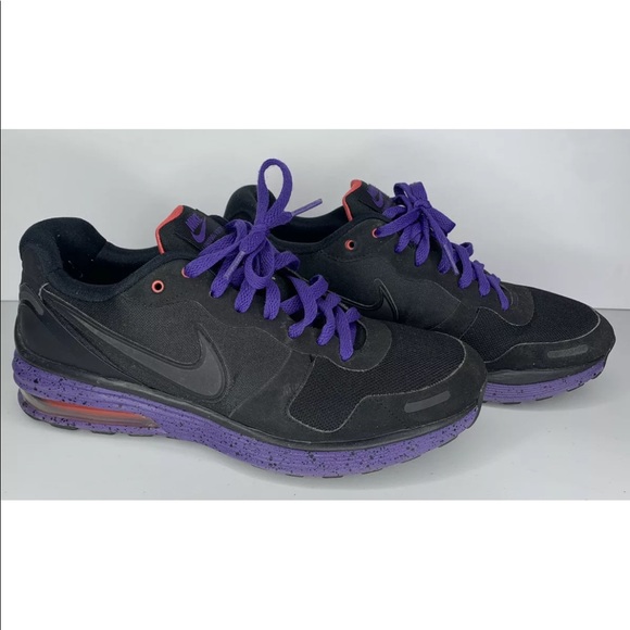 Nike Lunarmx+ Vortex 429766 002 9.5 Lunar Max Lunarmax Black Purple Used main image 3